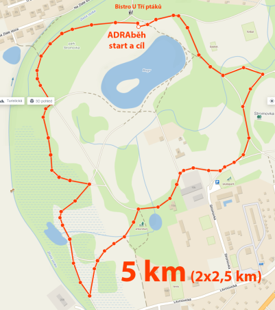 Délka 5 km